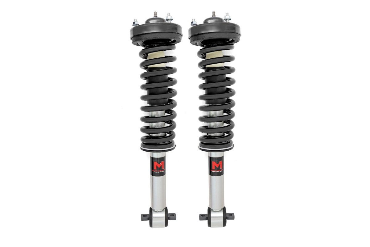 Ford F-150 Suspension Lift Kit - Front - Rough Country - M1 Loaded Strut Pair - '14-'25